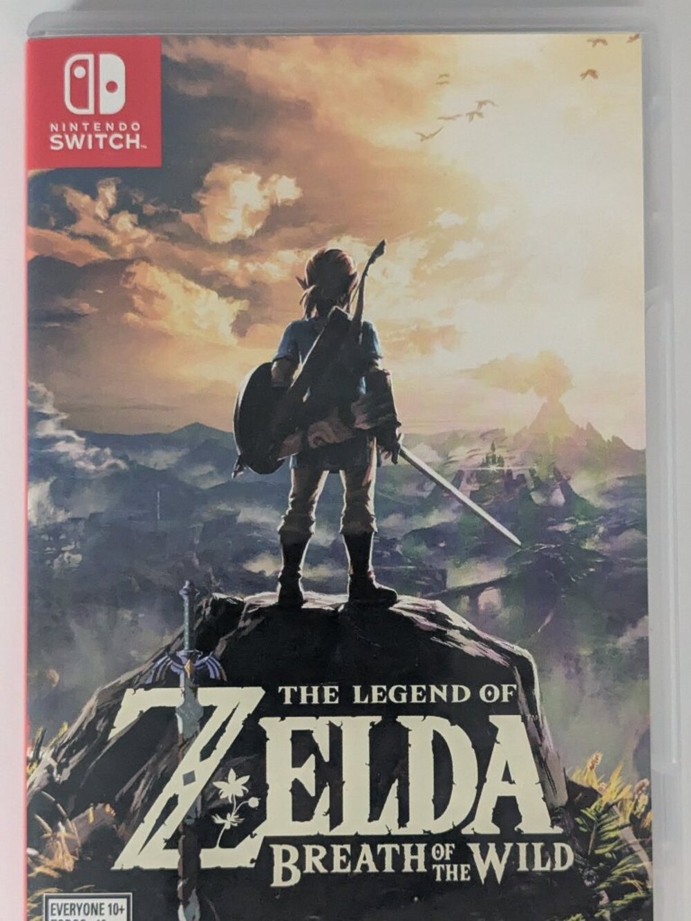 Legend of Zelda: Breath of the Wild Nintendo Switch, CASE ONLY